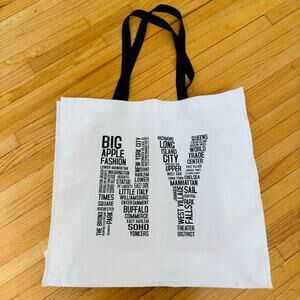 NY New York Big Apple Fashion Extra Large Tote Bag Brooklyn Bronx UES West Side